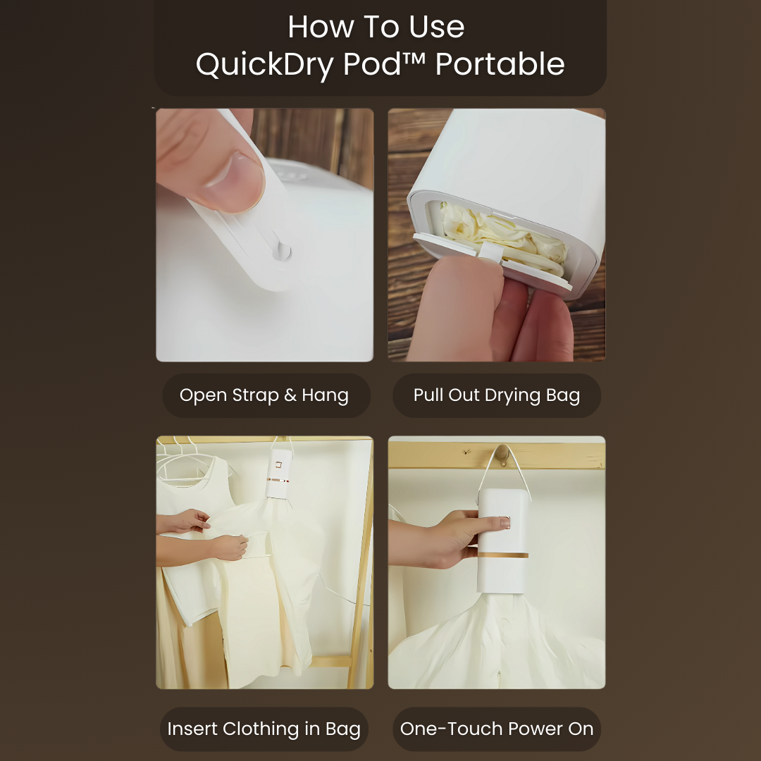 QuickDry Pod™ Portable