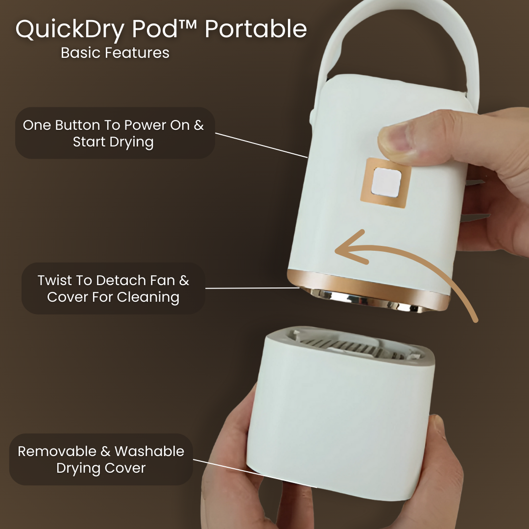 QuickDry Pod™ Portable